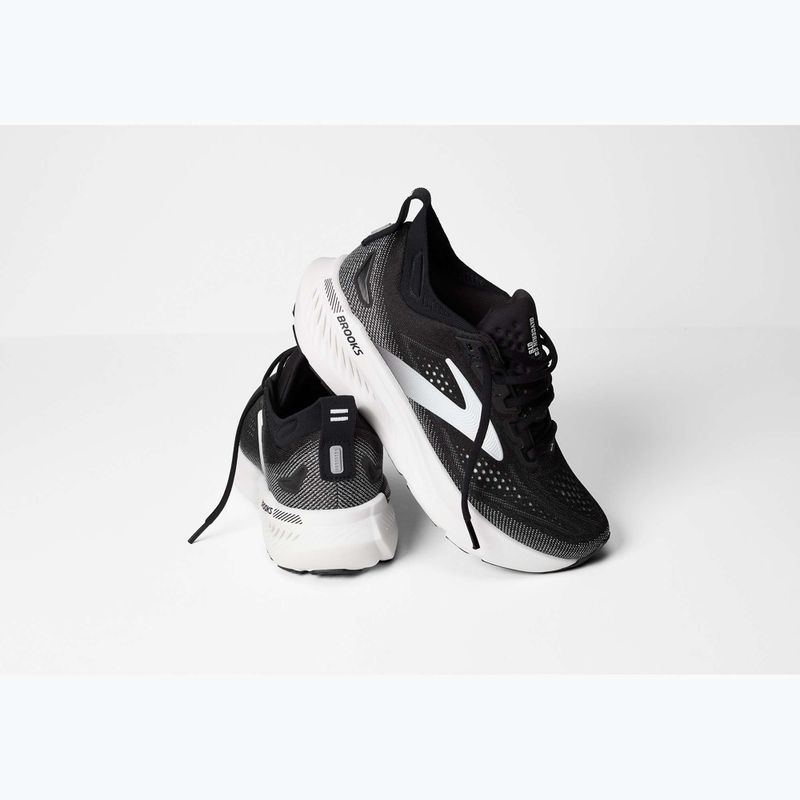 Кросівки для бігу чоловічі Brooks Glycerin GTS 23 black/grey/white 8
