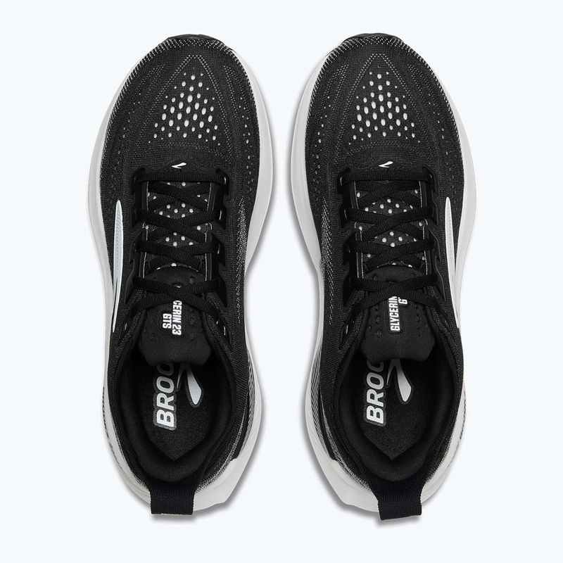 Кросівки для бігу жіночі Brooks Glycerin GTS 23 black/grey/white 7
