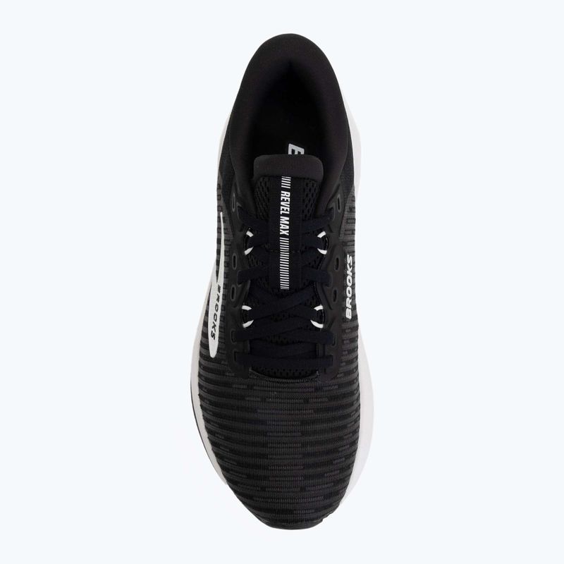 Кросівки для бігу жіночі Brooks Revel Max black/grey/white 5