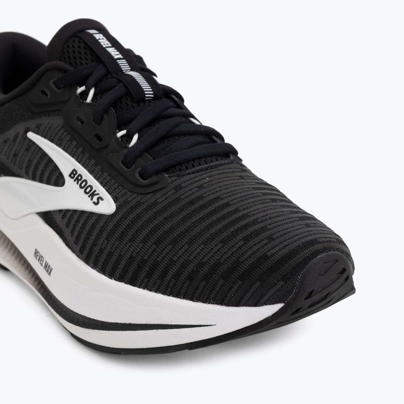 Кросівки для бігу жіночі Brooks Revel Max black/grey/white 7
