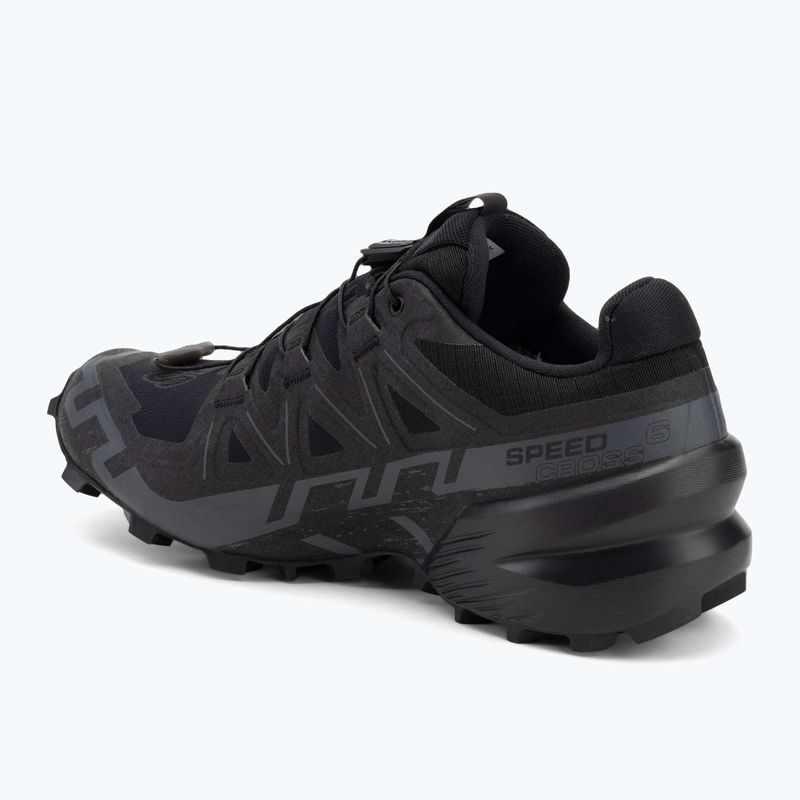 Жіночі бігові кросівки Salomon Speedcross 6 GTX чорний/чорний/фан 3