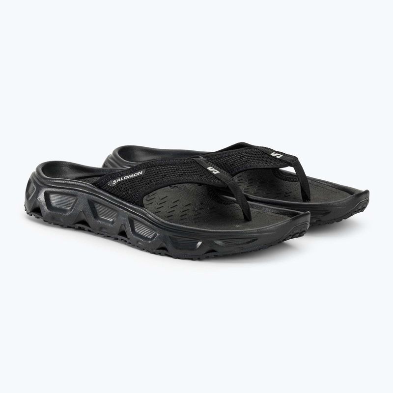 Чоловічі шльопанці Salomon Reelax Break 6.0 чорний/чорний/сплав 6