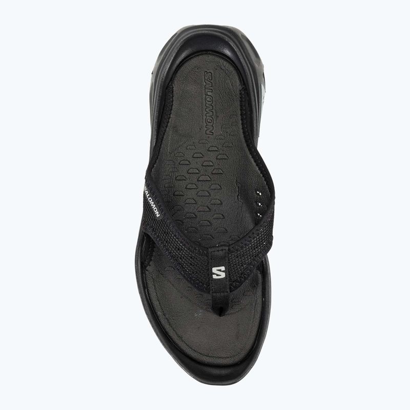 Чоловічі шльопанці Salomon Reelax Break 6.0 чорний/чорний/сплав 8