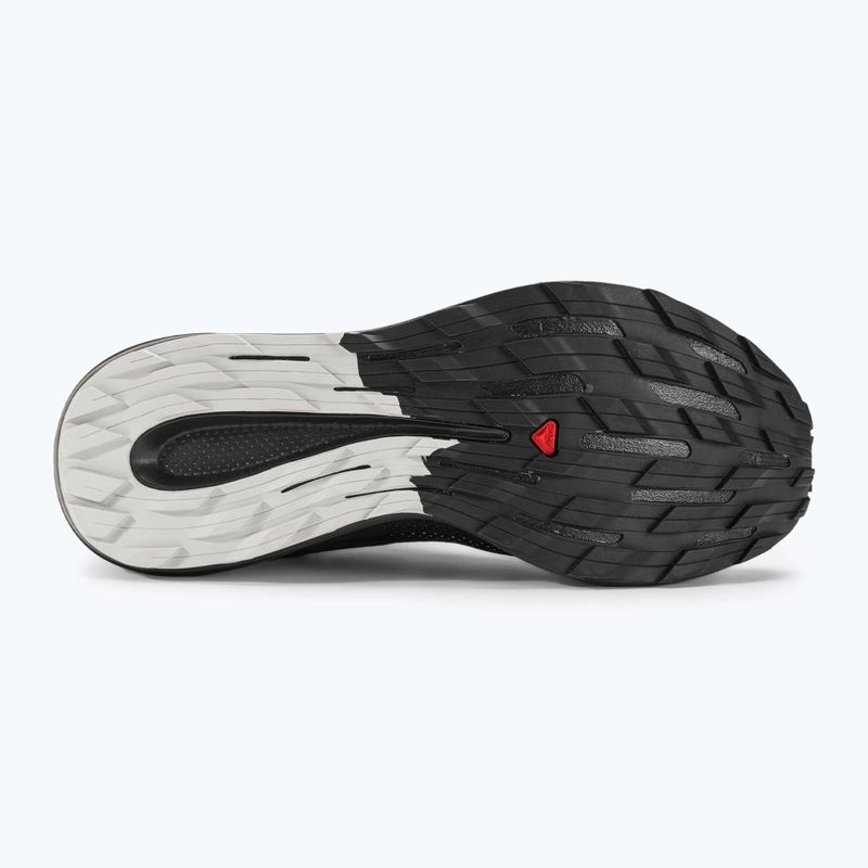 Кросівки для бігу чоловічі Salomon Pulsar Trail black/black/green gecko 5