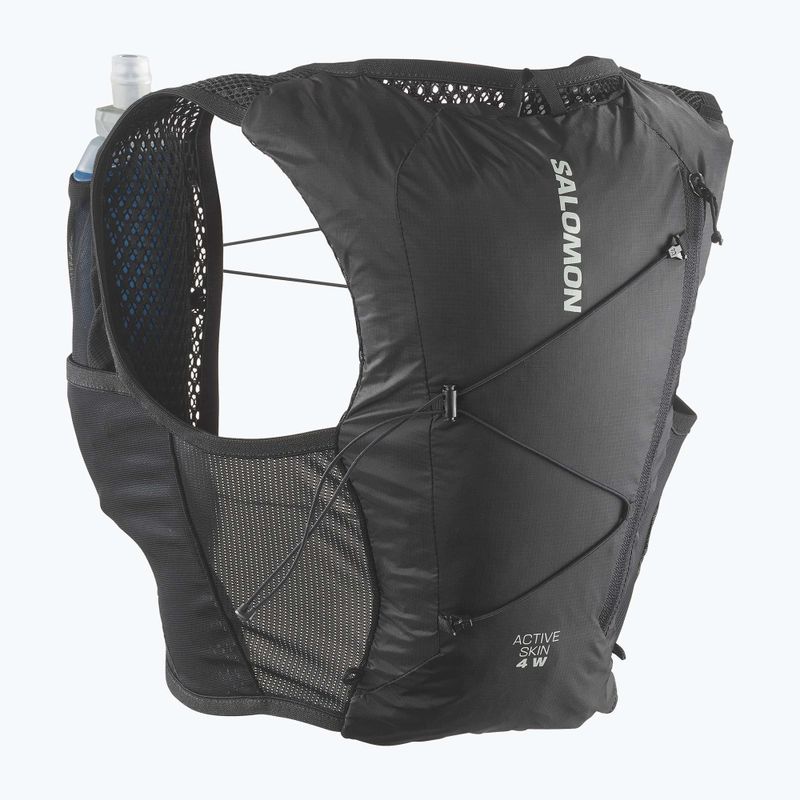 Жіночий біговий жилет Salomon Active Skin 4 чорний/метал 2