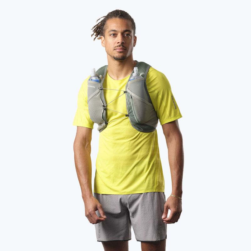 Жилет для бігу Salomon Active Skin 4 Set laurel wreath/lily pad/aloe wash 3