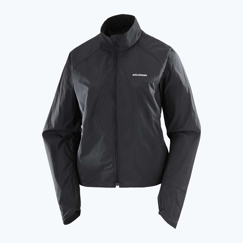 Куртка для бігу жіноча Salomon Shakeout Fly deep black 4