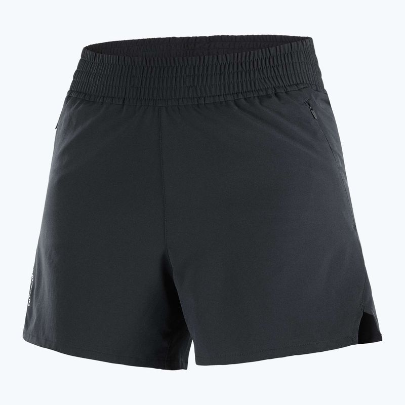 Шорти для бігу жіночі Salomon SHAKEout Core 4" deep black 6