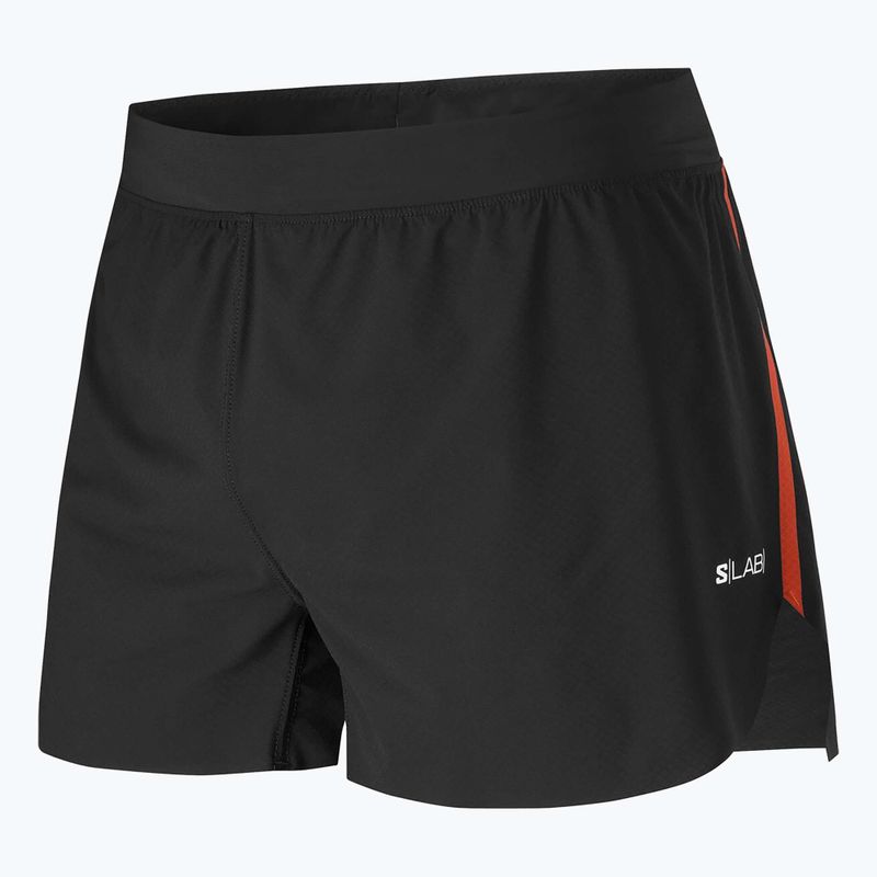 Шорти для бігу чоловічі Salomon S/Lab Speed Spl 3" deep black / fiery red 6