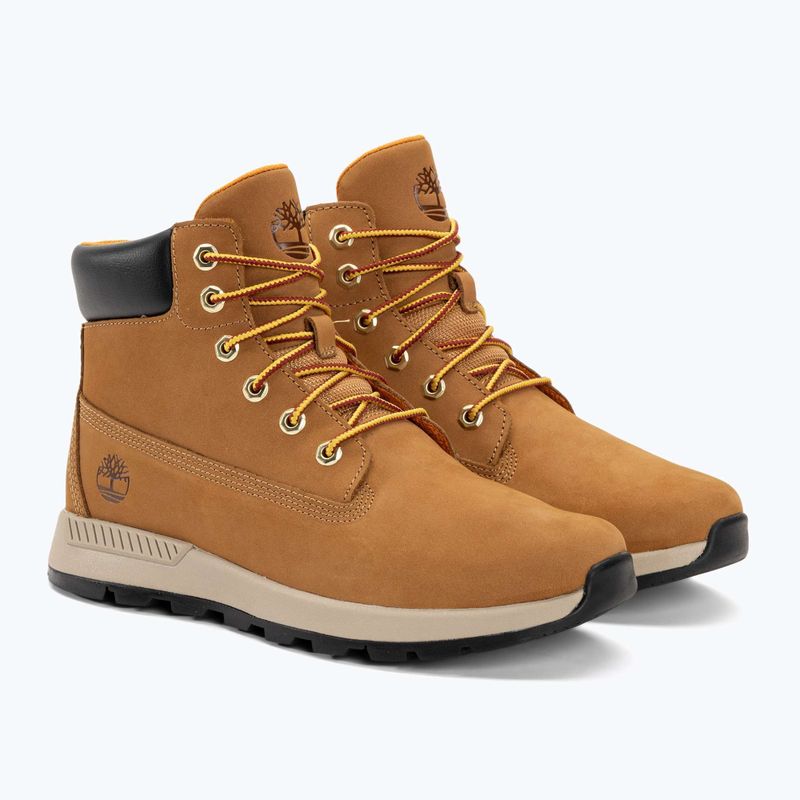 Дитячі трекінгові черевики Timberland Killington Trekker 6 дюймів з пшеничного нубуку 4
