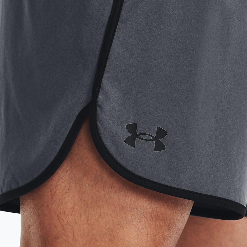 Шорти для тренувань чоловічі Under Armour Hiit Woven сірі 1377027 8