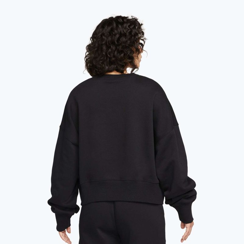Кофта жіноча Nike Sportswear Phoenix Fleece Oversized black/sail 3