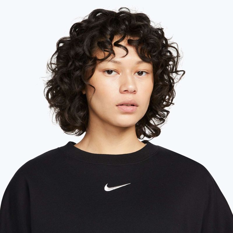 Кофта жіноча Nike Sportswear Phoenix Fleece Oversized black/sail 4