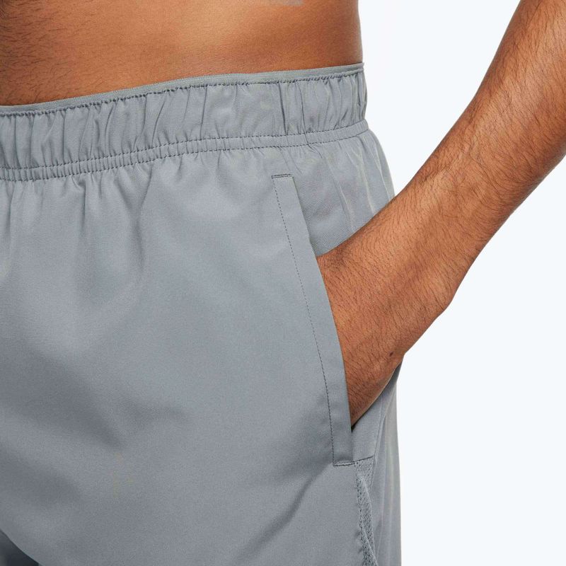 Шорти чоловічі Nike Dri-Fit Challenger 7" Brief-Lined smoke grey/smoke grey/black 5