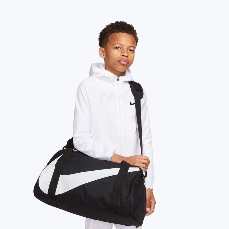 Сумка тренувальна дитяча Nike Gym Club 25 л black/black/white 10