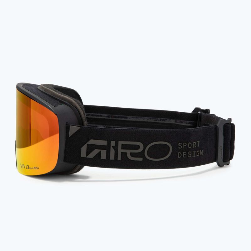 Окуляри гірськолижні Giro Axis black stacked/vivid ember/vivid infrared 5