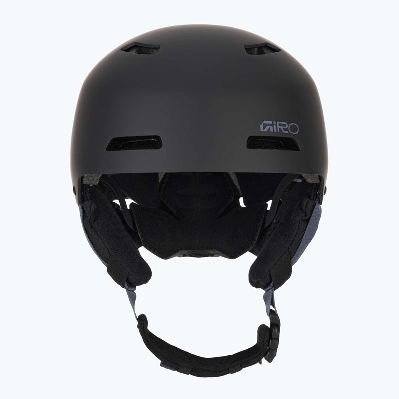 Шолом гірськолижний Giro Ledge FS matte black dark indigo 2