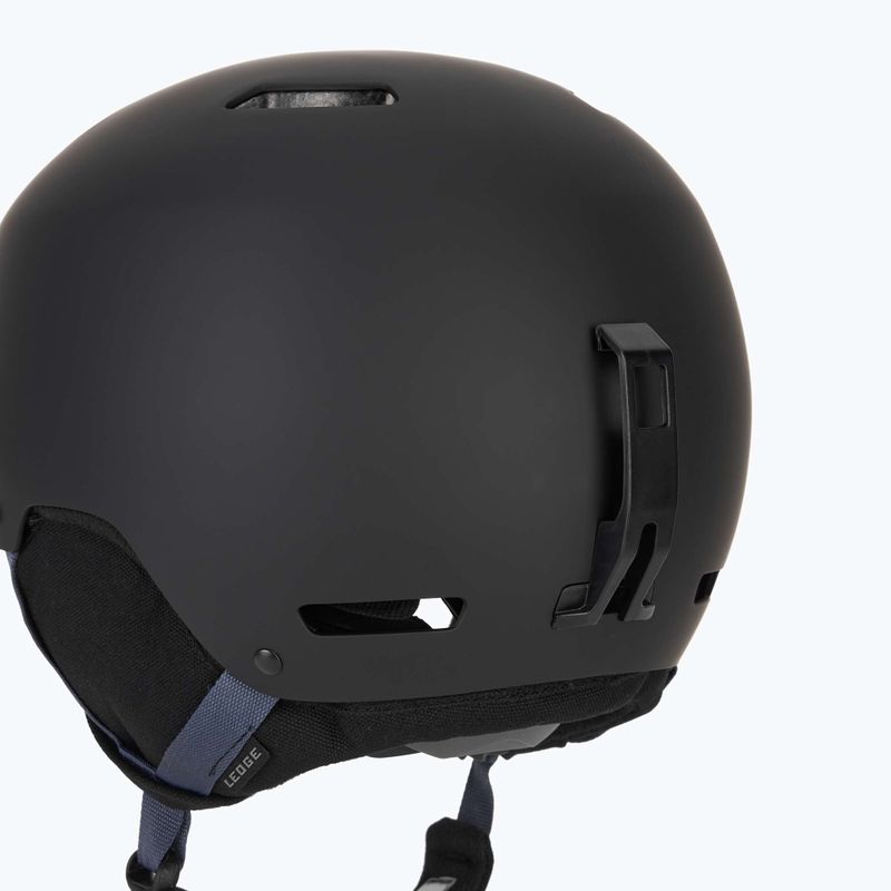 Шолом гірськолижний Giro Ledge FS matte black dark indigo 7