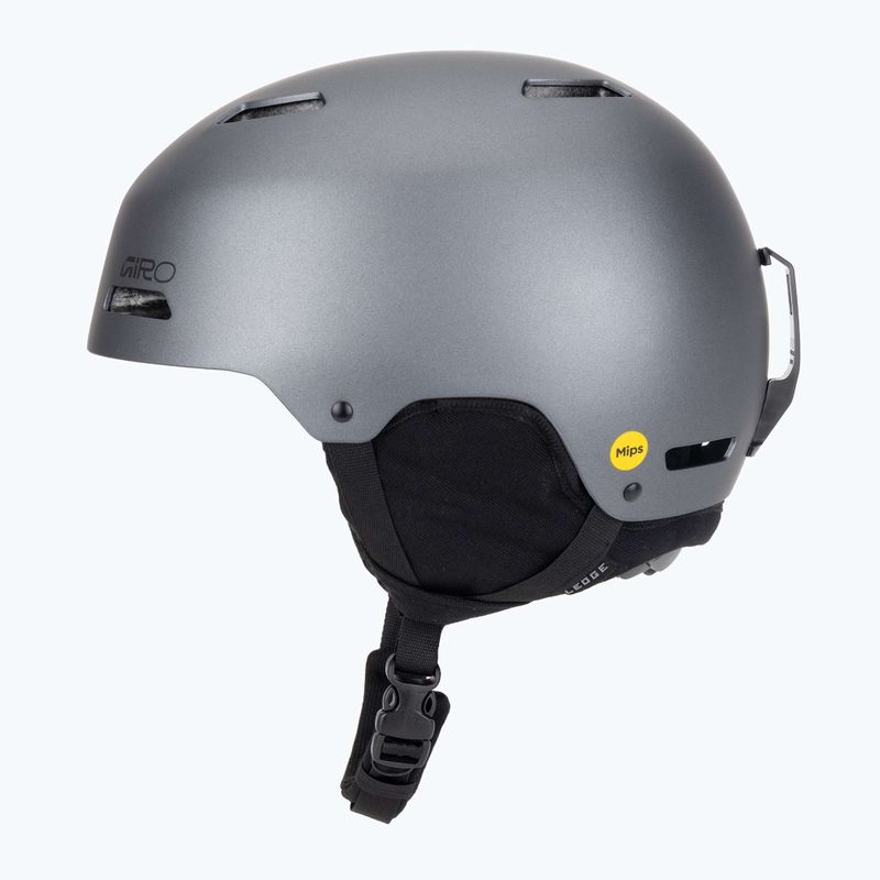 Шолом лижний Giro Ledge FS MIPS matte graphite 3