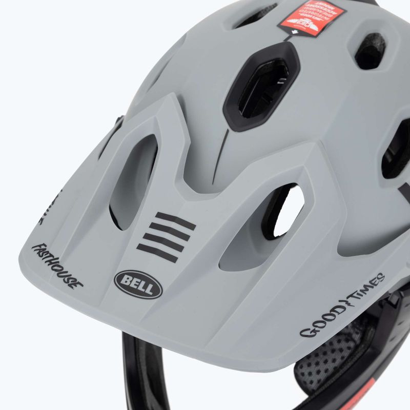 Шолом велосипедний Bell FF Super DH MIPS Spherical matte gray/black 9