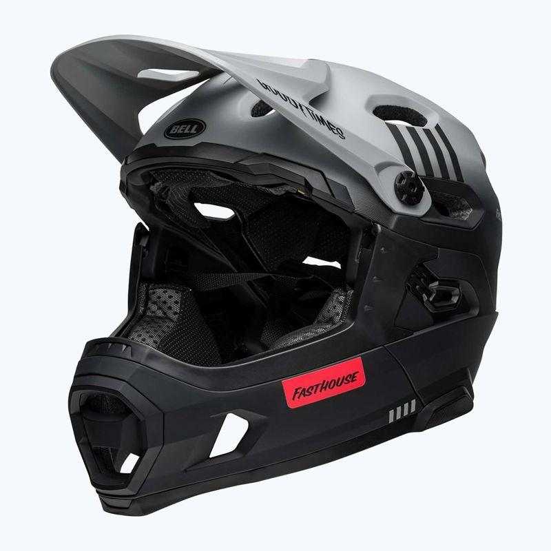 Шолом велосипедний Bell FF Super DH MIPS Spherical matte gray/black 11