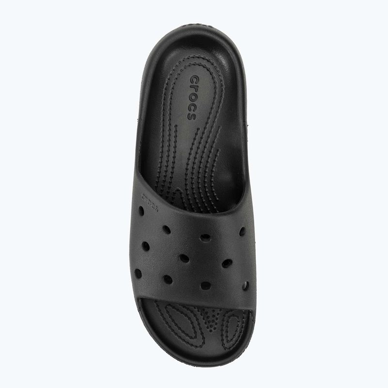 Шльопанці Crocs Classic Slide V2 чорні 5