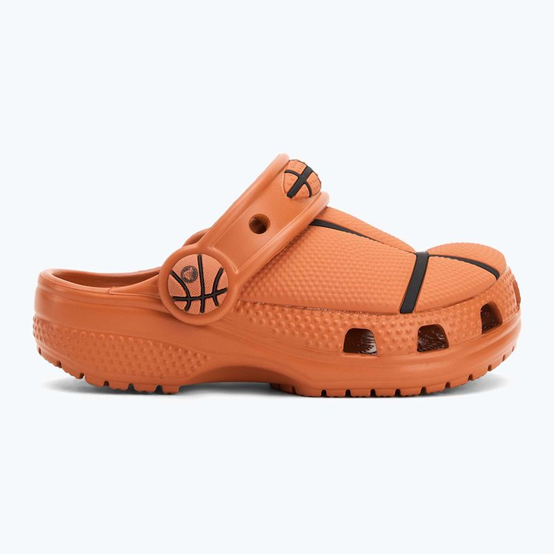 Шльопанці дитячі Crocs Classic Basketball Clog Toddler sienna 3