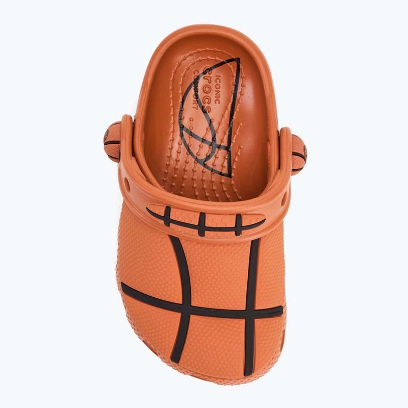 Шльопанці дитячі Crocs Classic Basketball Clog Toddler sienna 6