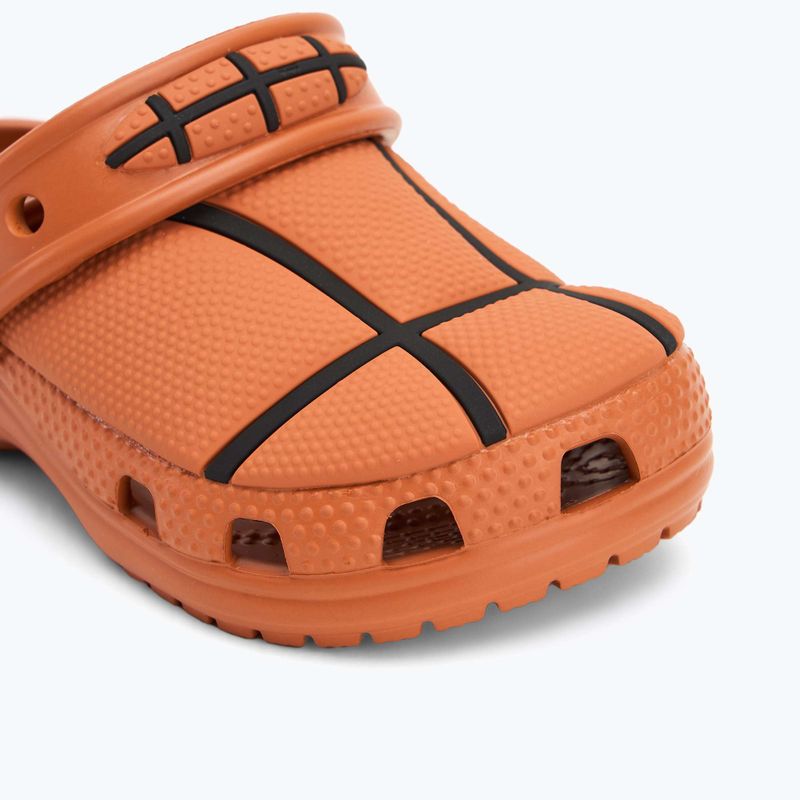 Шльопанці дитячі Crocs Classic Basketball Clog Toddler sienna 8