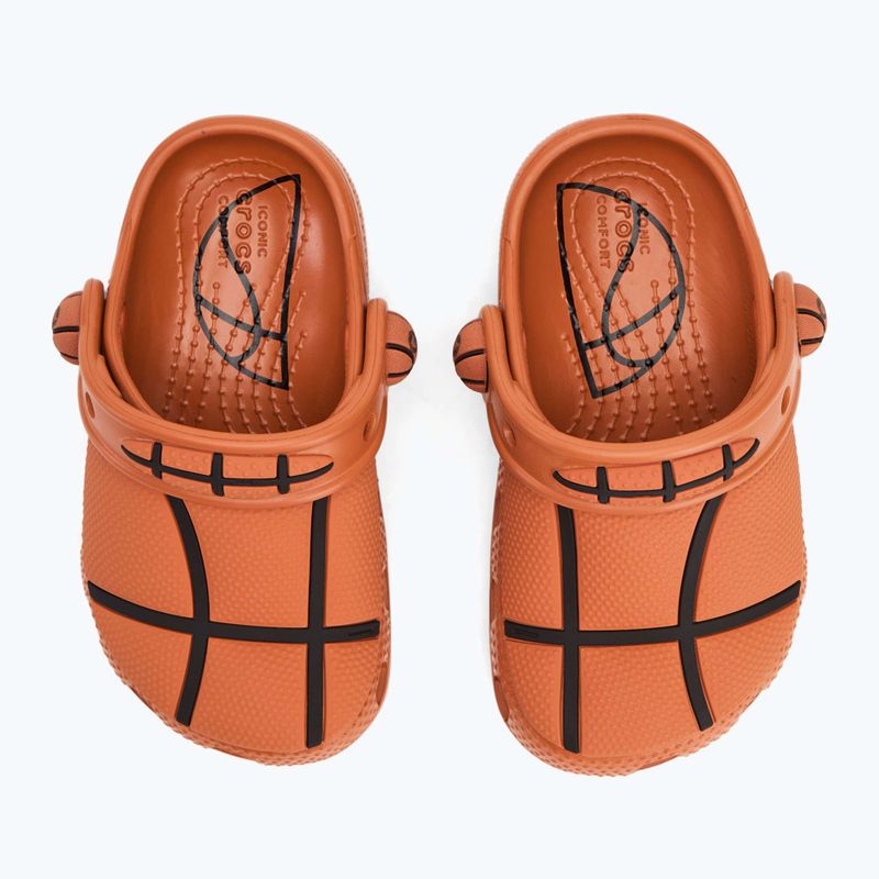 Шльопанці дитячі Crocs Classic Basketball Clog Toddler sienna 9