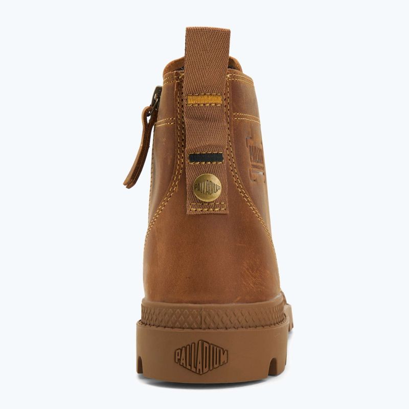 Черевики Palladium Pampa Zip Lth Legacy з червоного дерева 6