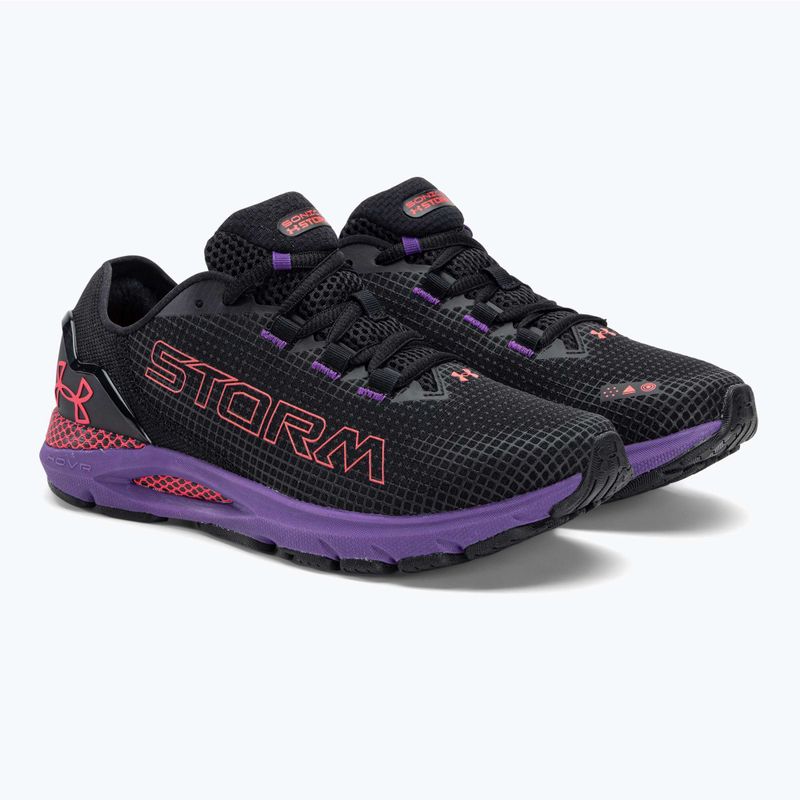 Кросівки для бігу жіночі Under Armour Hovr Sonic 6 Storm black/black 4