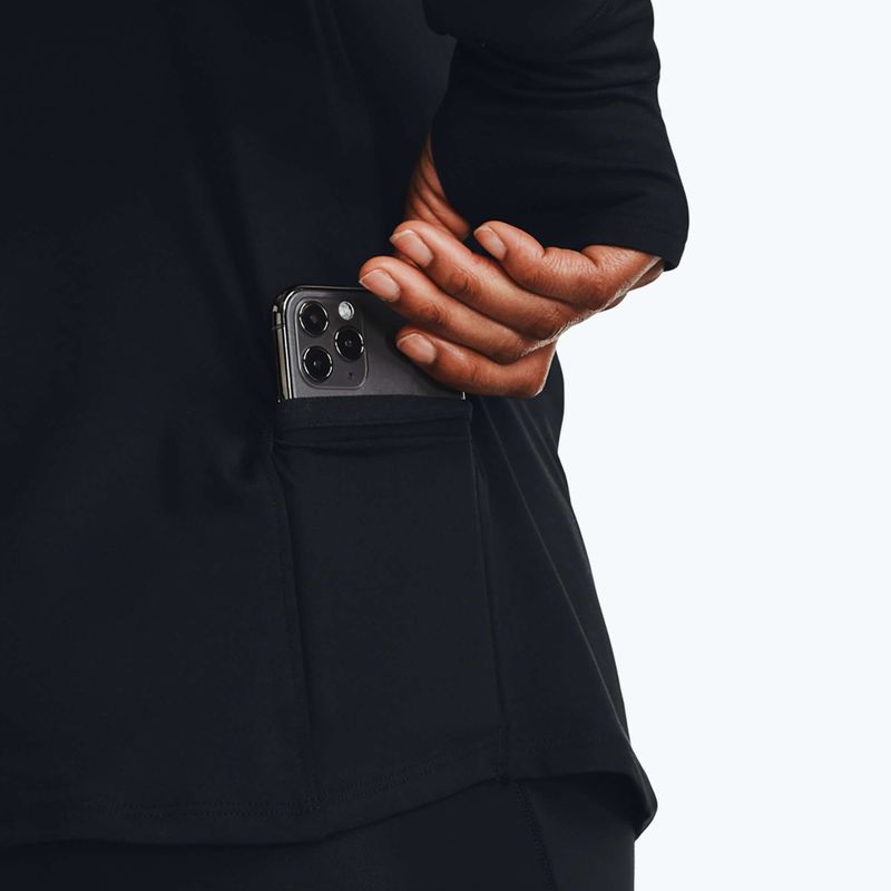 Лонгслів для бігу жіночий Under Armour Launch Pro Half Zip black/reflective 7