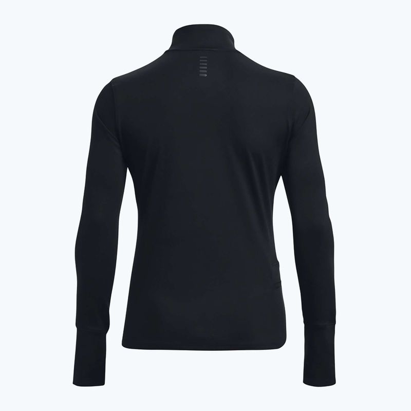 Лонгслів для бігу жіночий Under Armour Launch Pro Half Zip black/reflective 9