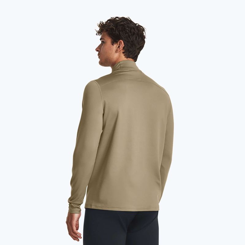 Лонгслів чоловічий Under Armour Tactical Mock CGI Base federal tan/black 3