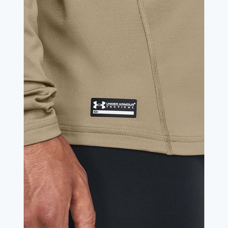 Лонгслів чоловічий Under Armour Tactical Mock CGI Base federal tan/black 4