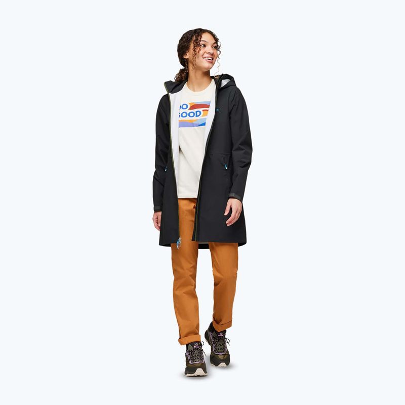 Куртка-дощовик жіноча Cotopaxi Cielo Rain Trench black 2