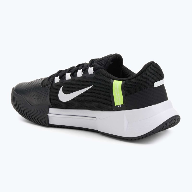 Кросівки тенісні чоловічі Nike Zoom GP Challenge 1 black / white / black 3