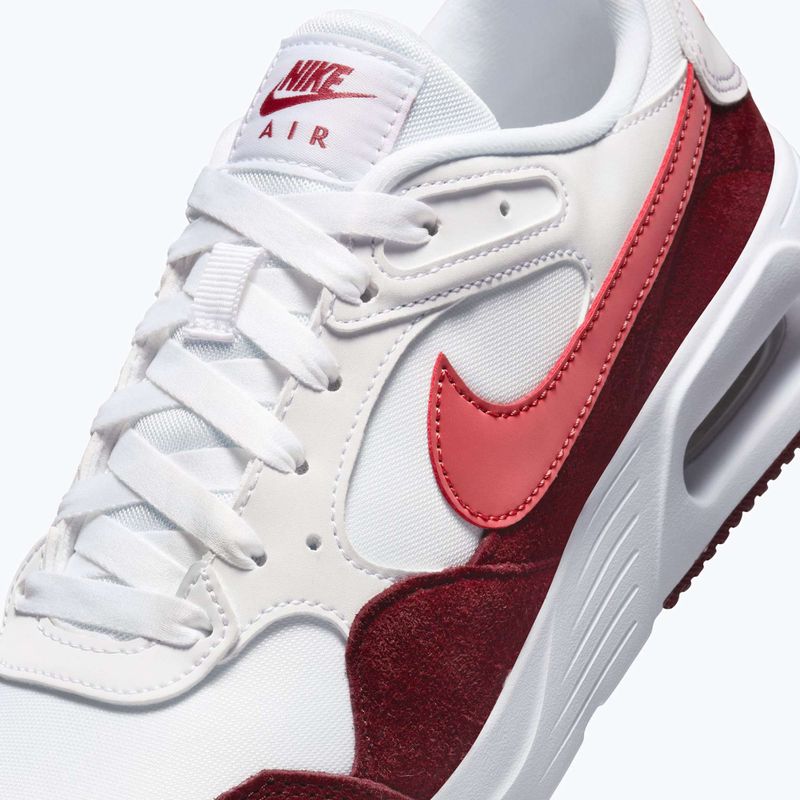 Кросівки жіночі Nike Air Max SC white/team red/adobe 8