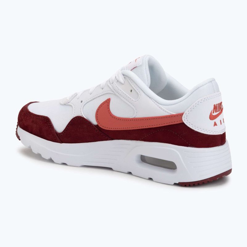 Кросівки жіночі Nike Air Max SC white/team red/adobe 3