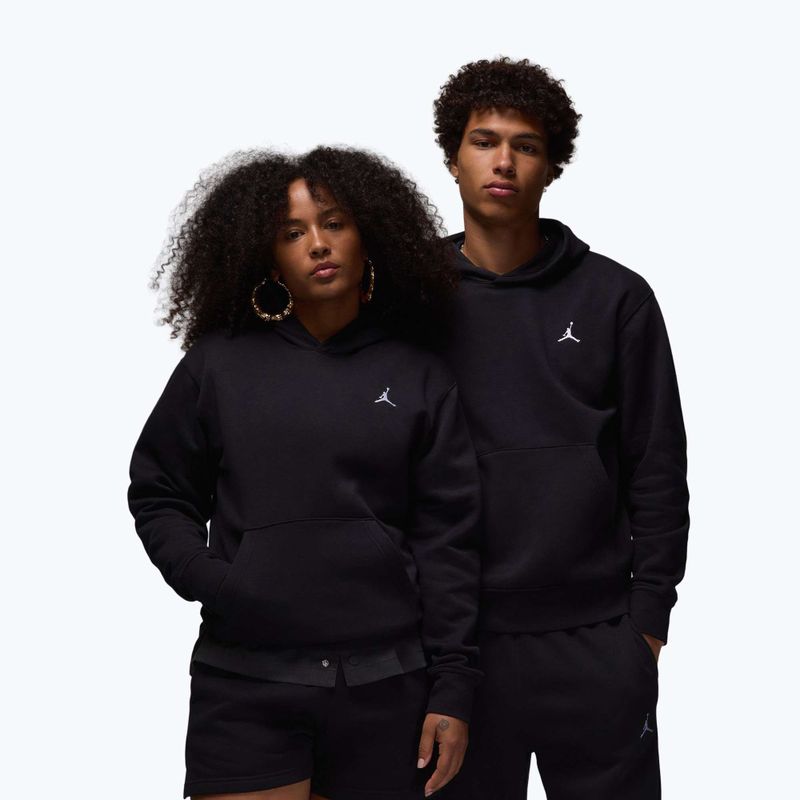Чоловіча кофта Jordan Brooklyn Fleece black/white 3