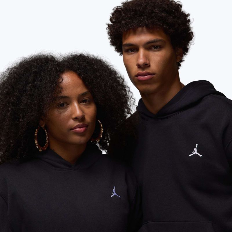 Чоловіча кофта Jordan Brooklyn Fleece black/white 6
