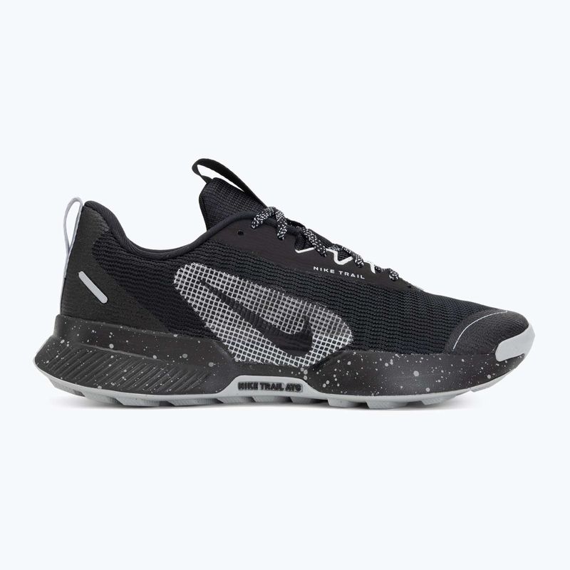 Кросівки для бігу жіночі Nike Juniper Trail 3 black/wolf grey/photon dust/black 2
