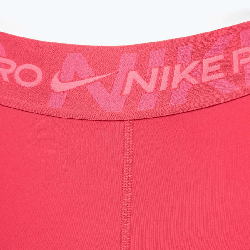 Шорти для тренувань жіночі Nike Pro Mid Rise 3" aster pink/pinksicle/hot punch/white 3