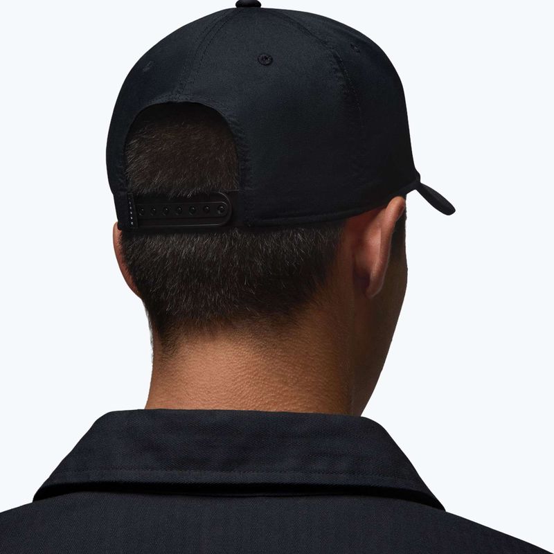 Кепка Jordan Rise Structured Curved-Bill black/white 8