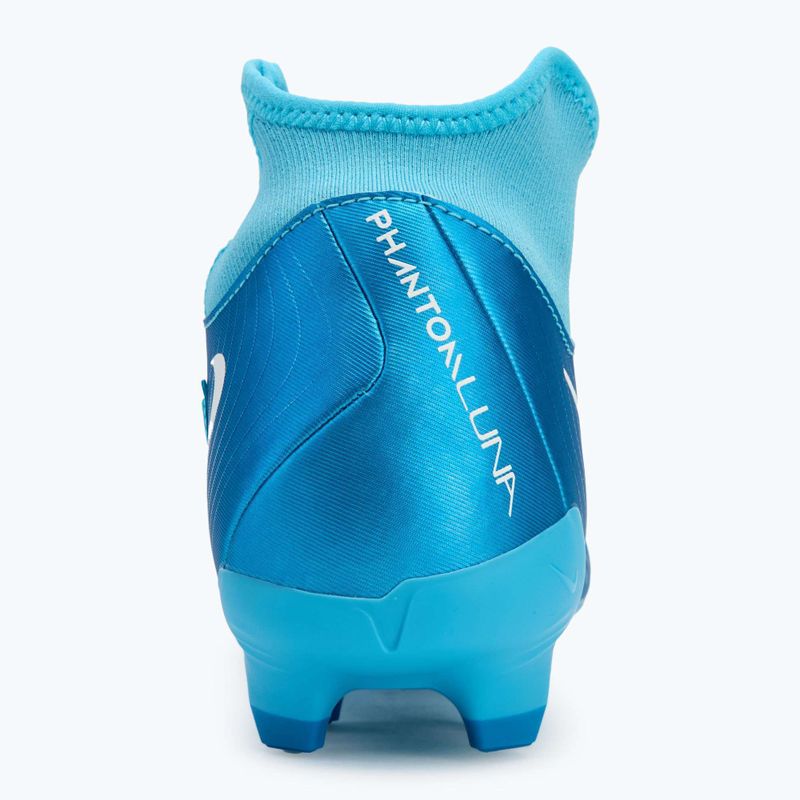 Футбольні бутси Nike Phantom Luna II Academy FG/MG синя лють/білий 6