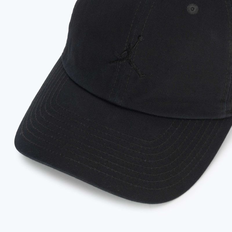 Кепка Jordan Club Unstructured Curved-Bill black/black 3