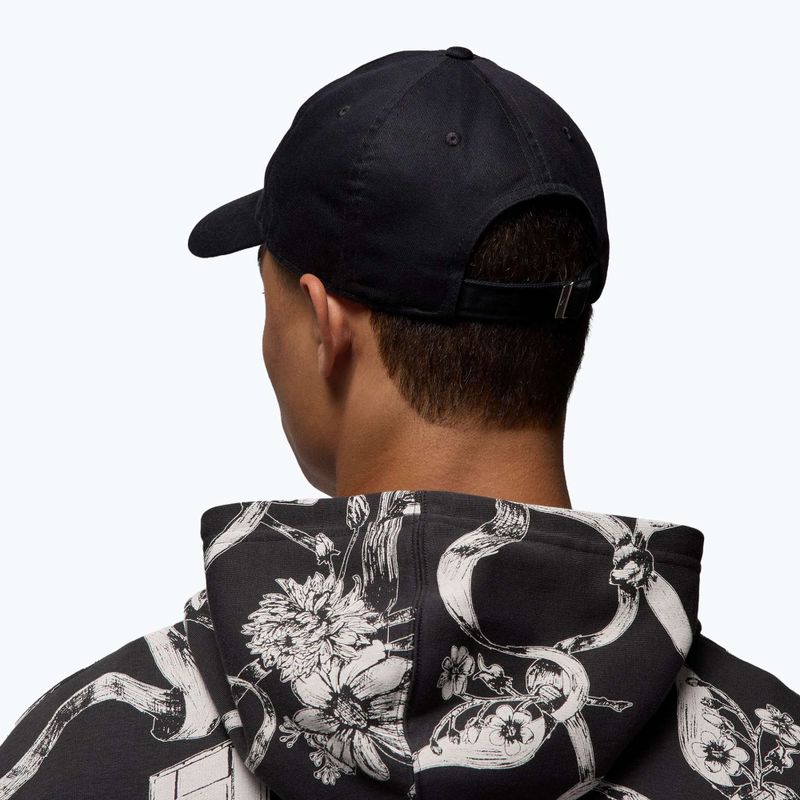Кепка Jordan Club Unstructured Curved-Bill black/black 6