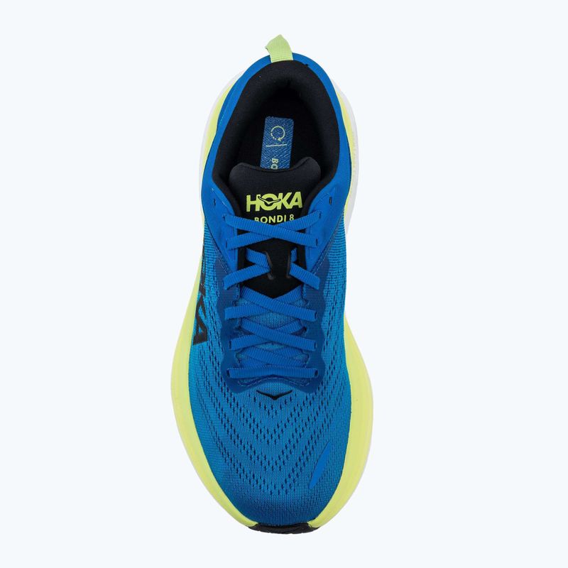 Кросівки для бігу чоловічі HOKA Bondi 8 electric cobalt/lettuce 5