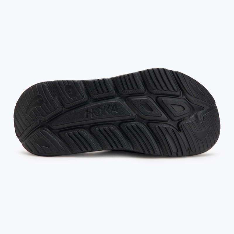 Шльопанці HOKA Ora Athletic Slide чорні/білі 4